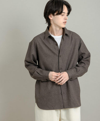 『UR TECH』人字紋常規領襯衫