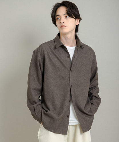 『UR TECH』人字紋常規領襯衫