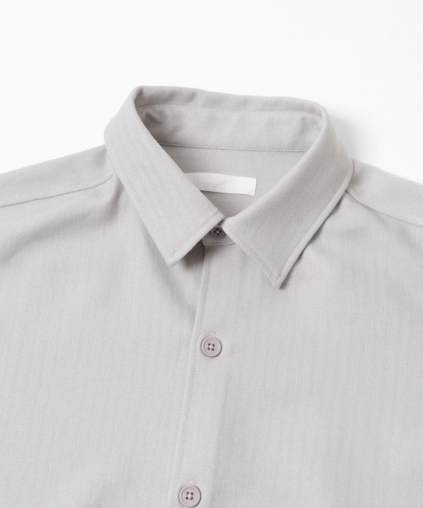 『UR TECH』人字紋常規領襯衫