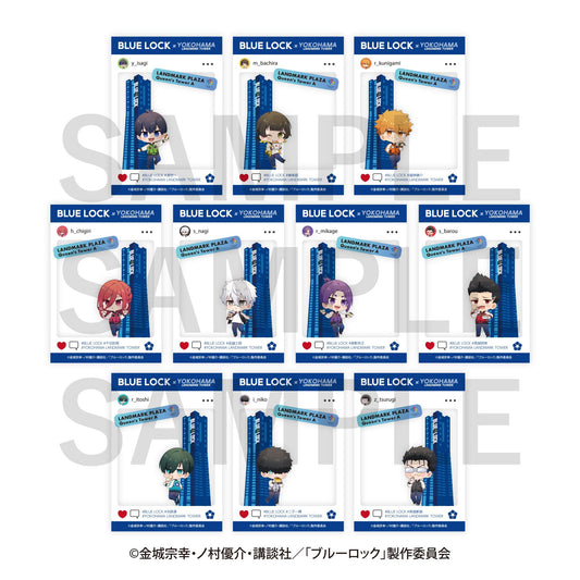 《藍色監獄》×橫濱地標塔_隨機SNS風格透明卡【BOX/10枚入】