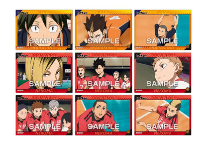 《排球少年》_【食玩】透明卡片收藏口香糖4 垃圾場的決戰 首批限定BOX購買特典附帶【BOX／16個裝】