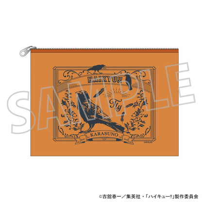 《排球少年》透明收納包／烏野高校