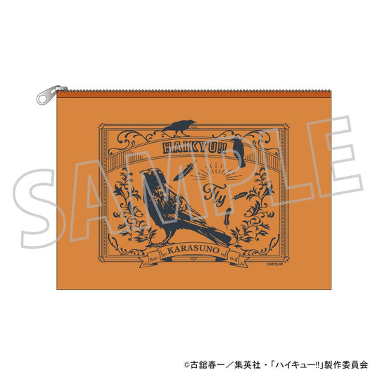 《排球少年》透明收納包／烏野高校