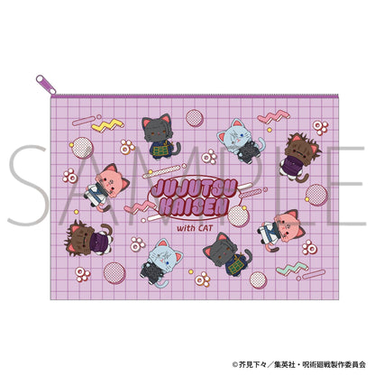 《咒術回戰》 第2季 withCAT illustration Ver. 透明收納包 B