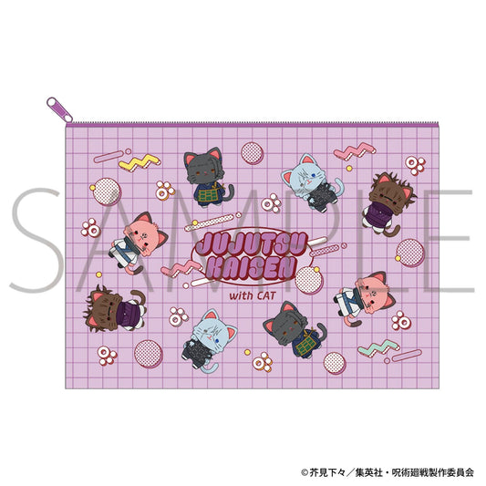 《咒術回戰》 第2季 withCAT illustration Ver. 透明收納包 B