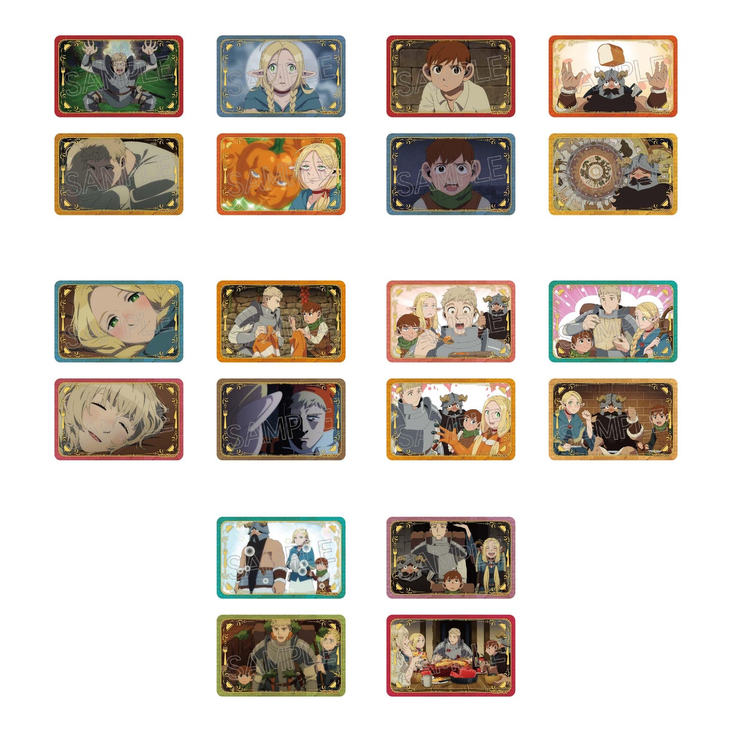 《迷宮飯》透明卡【BOX／10包入】