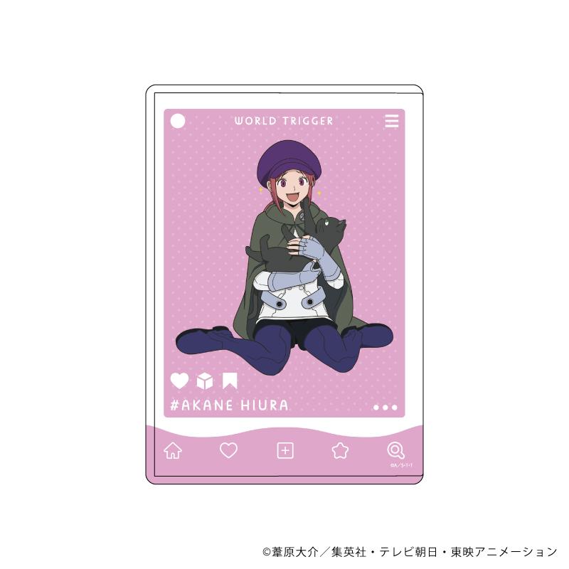 《境界觸發者》角色透明文件夾17/日浦茜 貓ver.第2彈（新繪插畫）