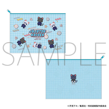 《咒術回戰》 第2季 withCAT illustration Ver. 透明收納包 C