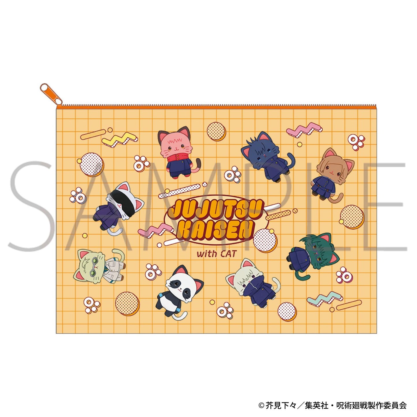 《咒術回戰》 第2季 withCAT插畫版透明收納包A