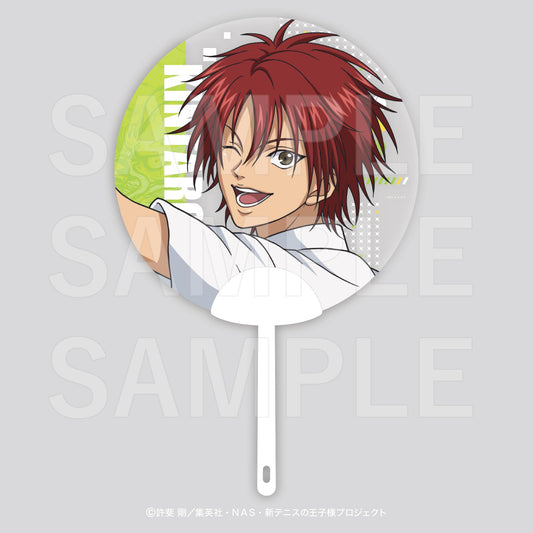 《新網球王子》×肉汁餃子的《當噠當》_透明扇子 遠山金太郎