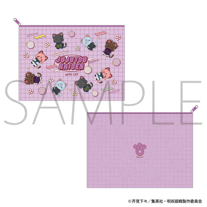 《咒術回戰》 第2季 withCAT illustration Ver. 透明收納包 B