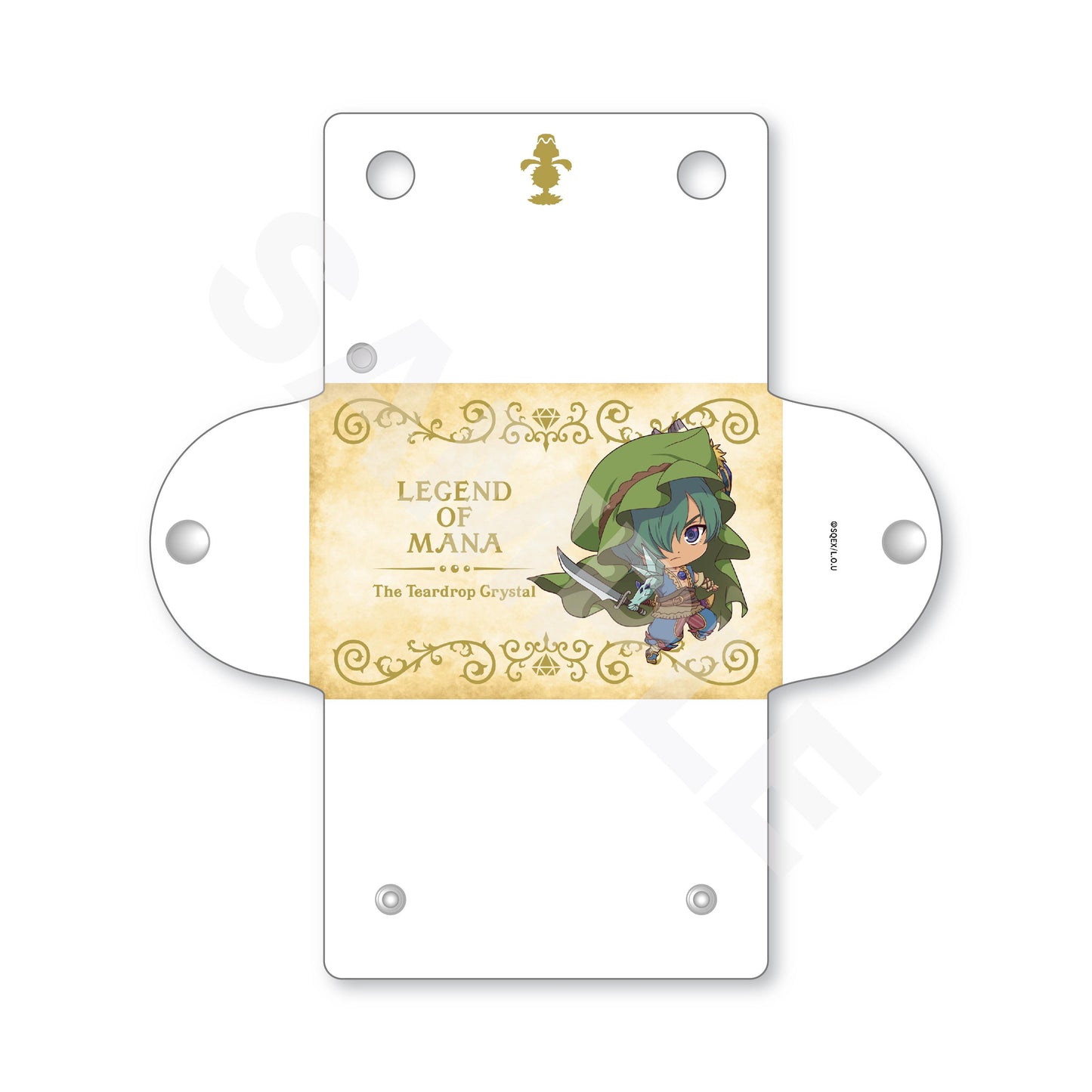 《聖劍傳說》 Legend of Mana 透明多功能收納包 /03 瑠璃