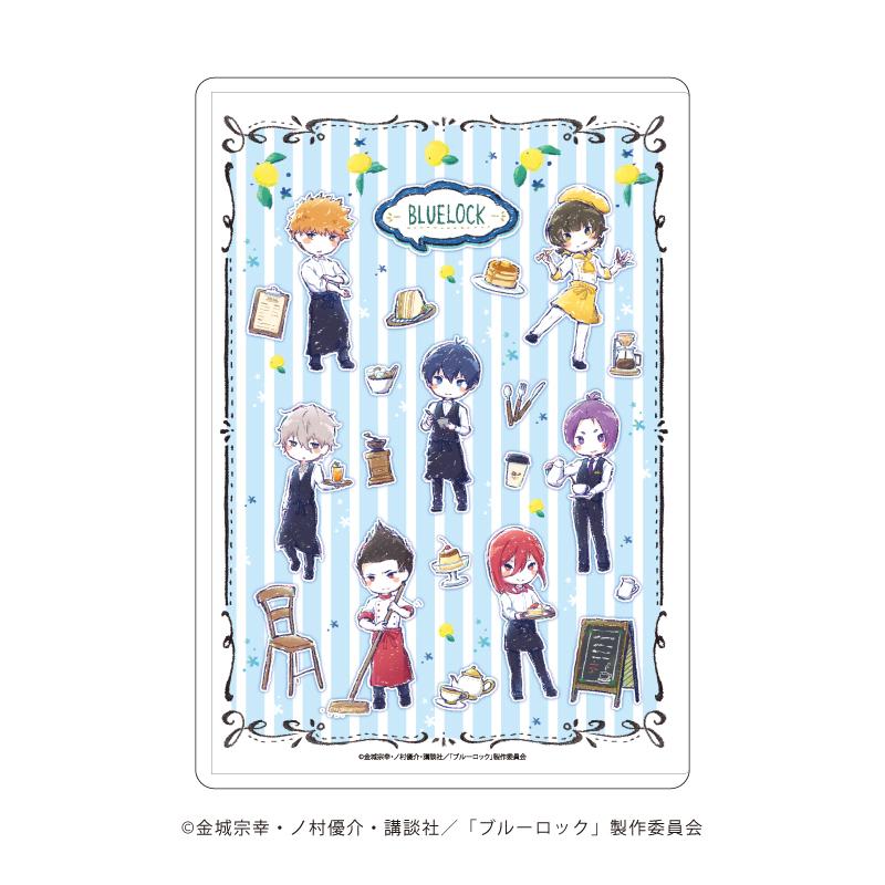 《藍色監獄》_角色透明文件夾02/咖啡館ver. 合集設計(插畫風)
