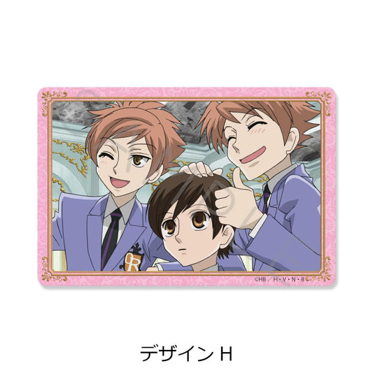 《櫻蘭高校男公關部》透明卡貼 設計H