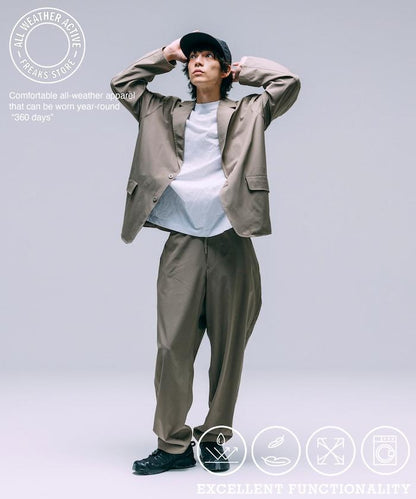 全氣候運動服 舒適版型 旅行套裝/夾克/寬鬆長褲
