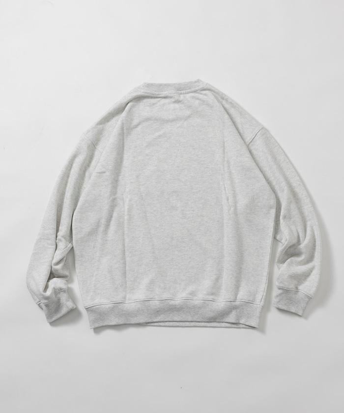 SESAME STREET / 芝麻街 餅乾怪獸 植絨印花 圓領衛衣