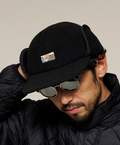 狗耳朵羊羔絨帽