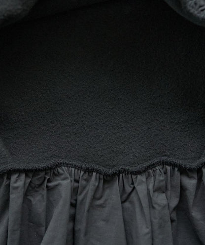 加絨拼接襯衫衛衣