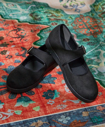 人造皮革瑪麗珍鞋 [23~28cm] / 帶扣鞋 【限量】