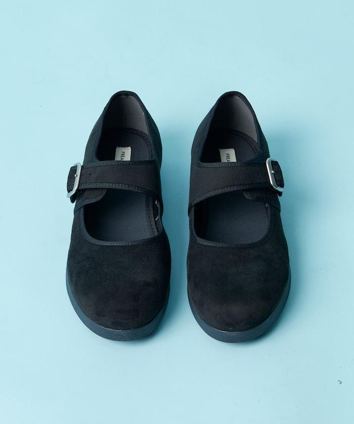 人造皮革瑪麗珍鞋 [23~28cm] / 帶扣鞋 【限量】