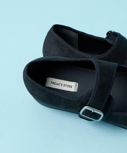 人造皮革瑪麗珍鞋 [23~28cm] / 帶扣鞋 【限量】