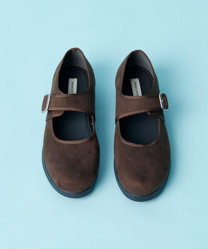 人造皮革瑪麗珍鞋 [23~28cm] / 帶扣鞋 【限量】