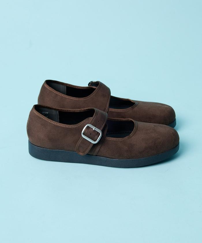 人造皮革瑪麗珍鞋 [23~28cm] / 帶扣鞋 【限量】