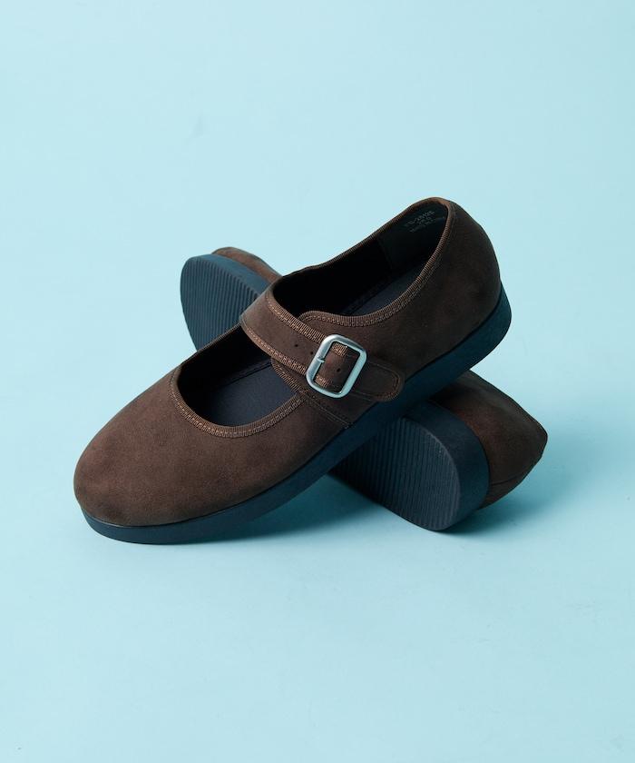 人造皮革瑪麗珍鞋 [23~28cm] / 帶扣鞋 【限量】