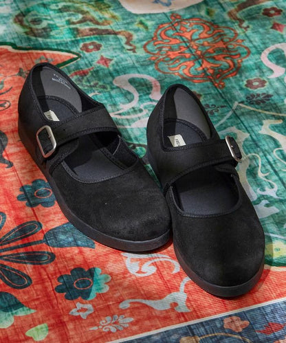 人造皮革瑪麗珍鞋 [23~28cm] / 帶扣鞋 【限量】