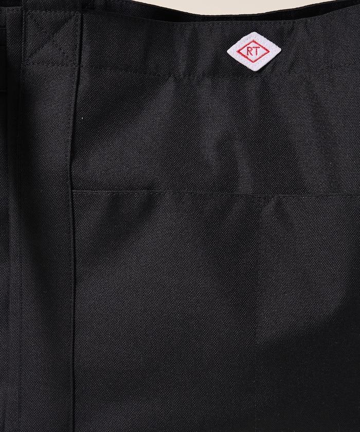 中號多口袋D防潑水托特包提花肩帶