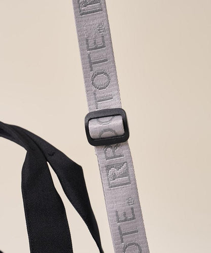 中號多口袋D防潑水托特包提花肩帶