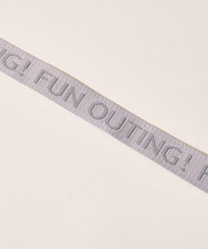 中號多口袋D防潑水托特包提花肩帶