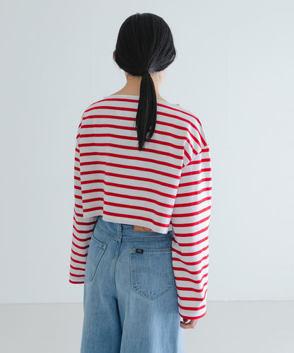 『聯名』Le minor×UR 條紋短款T恤