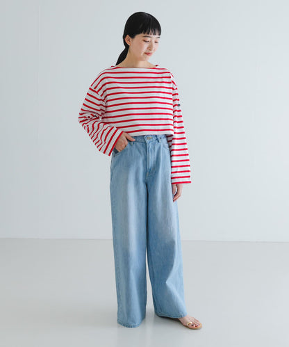 『聯名』Le minor×UR 條紋短款T恤