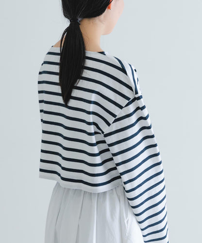 『聯名』Le minor×UR 條紋短款T恤