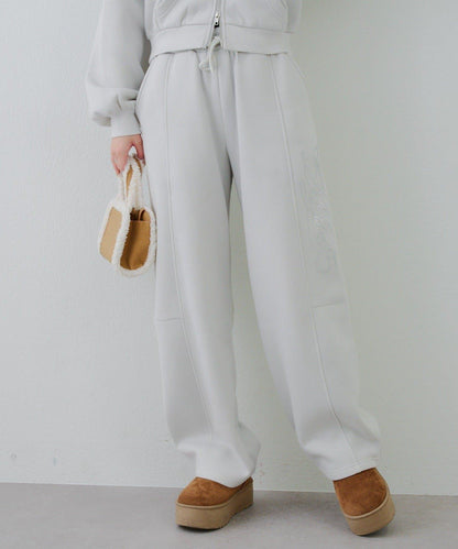 【SETUP可搭配】亮片字母標誌衛褲