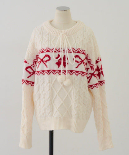 【HolidayCollection】考究風針織套頭衫