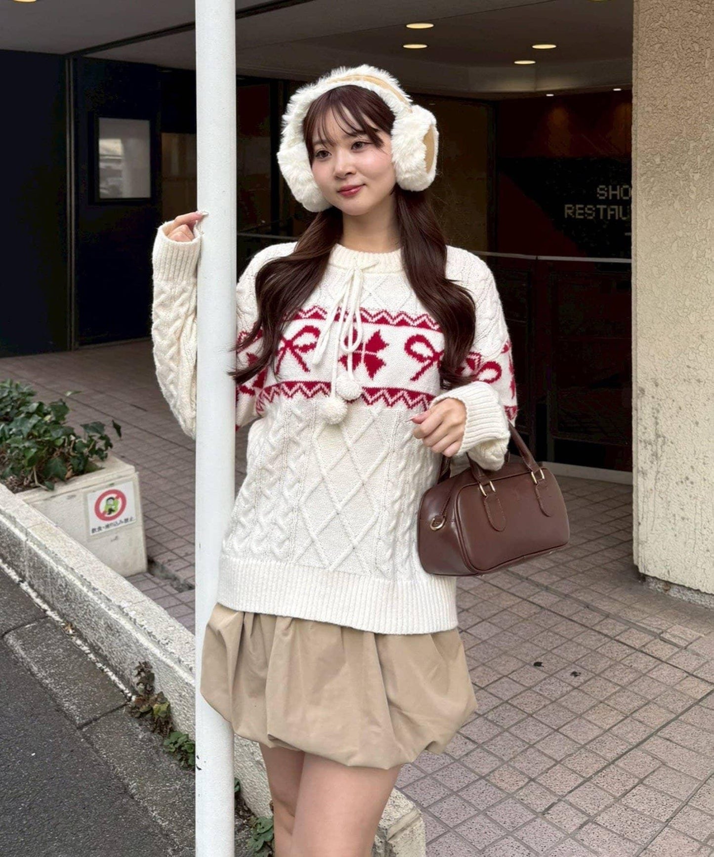 【HolidayCollection】考究風針織套頭衫