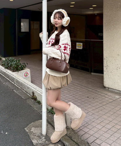 【HolidayCollection】考究風針織套頭衫