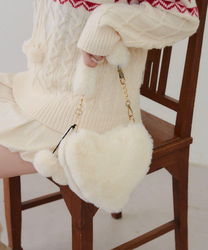 【HolidayCollection】愛心毛絨包