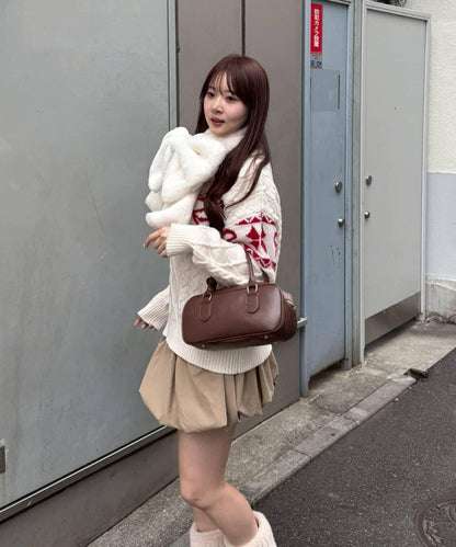 【HolidayCollection】考究風針織套頭衫