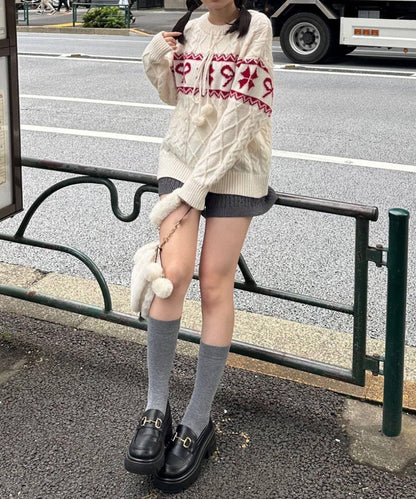 【HolidayCollection】考究風針織套頭衫