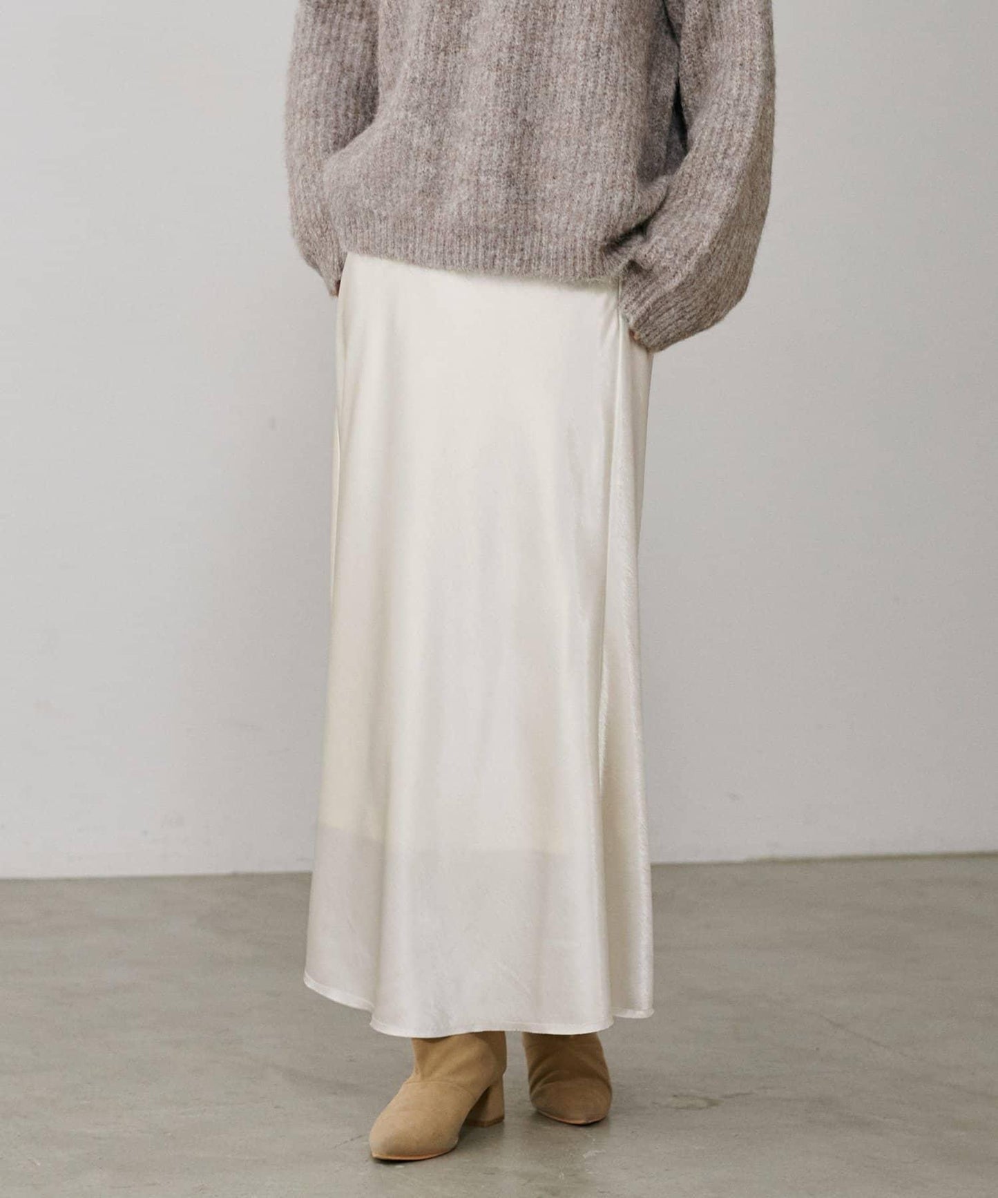 垂感修身半身裙