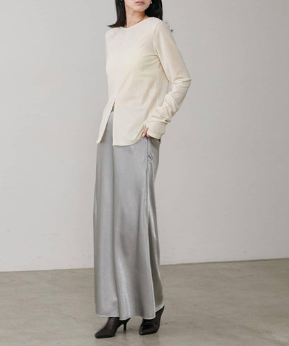 垂感修身半身裙