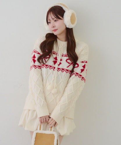 【HolidayCollection】考究風針織套頭衫