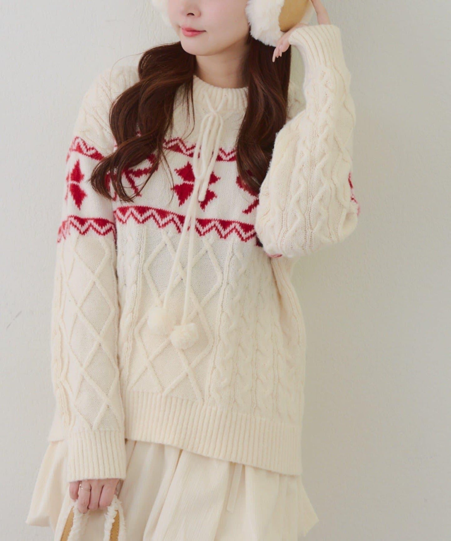 【HolidayCollection】考究風針織套頭衫