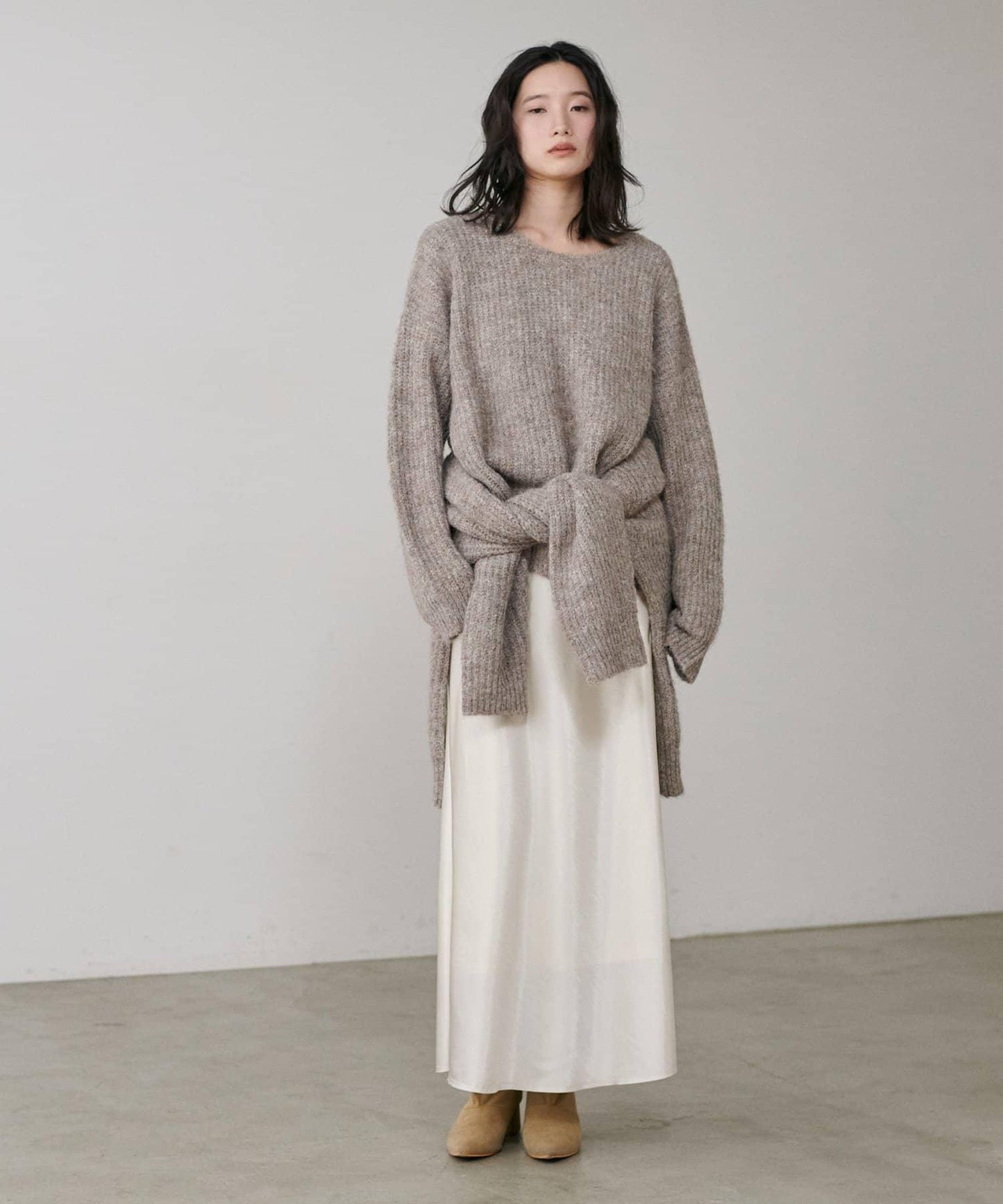 垂感修身半身裙