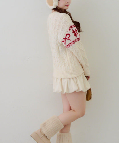 【HolidayCollection】考究風針織套頭衫