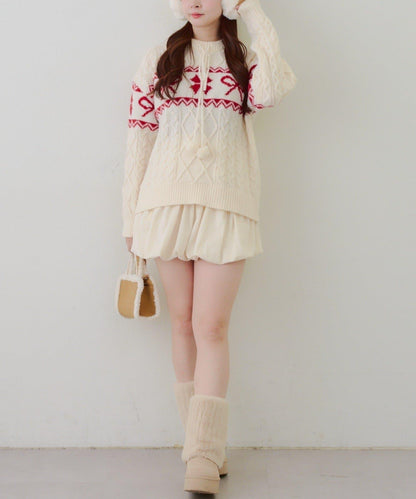 【HolidayCollection】考究風針織套頭衫