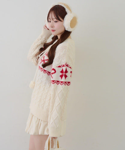 【HolidayCollection】考究風針織套頭衫